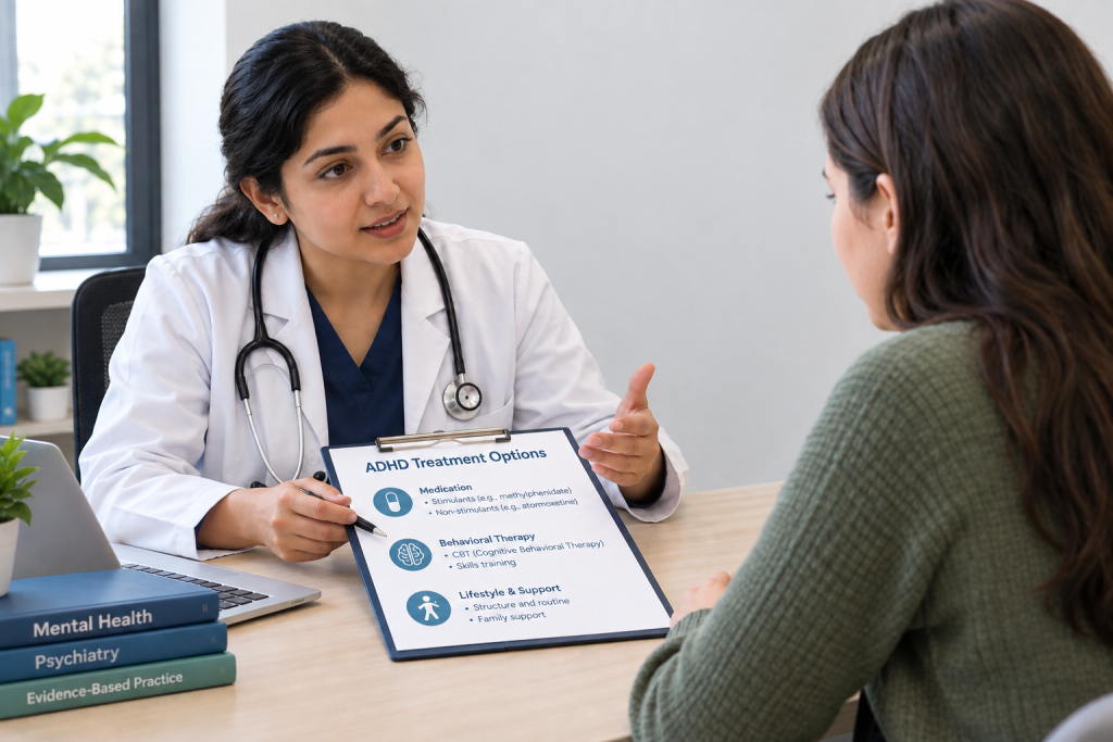 Talking with a psychiatrist about ADHD medication